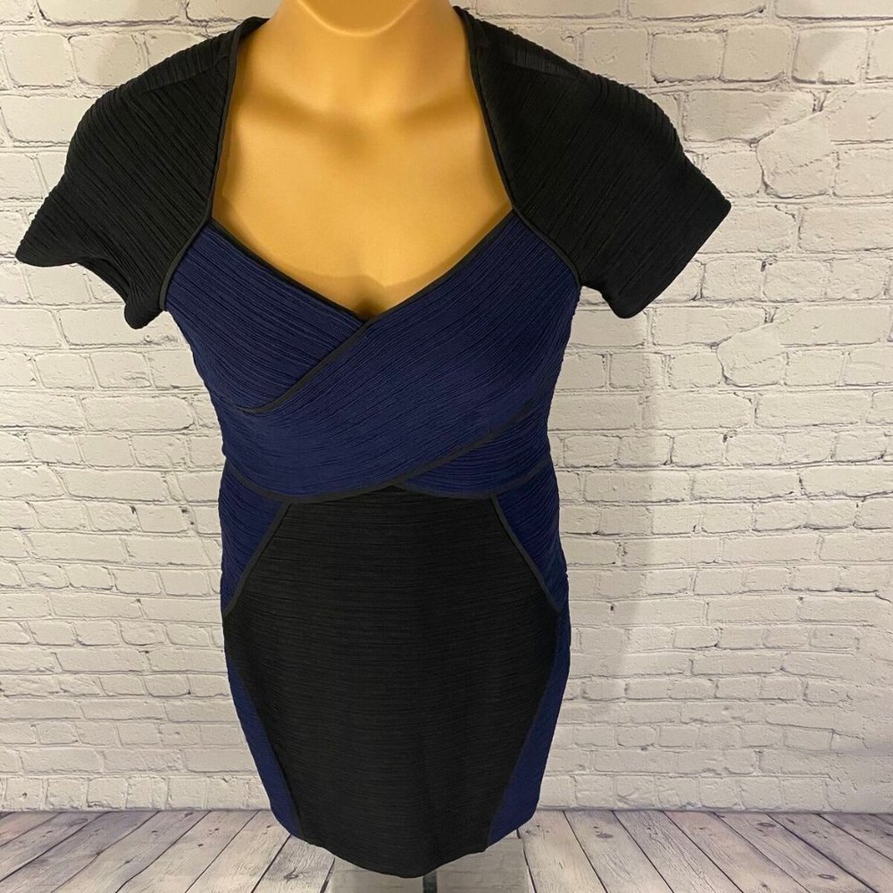 NWT Anthropologie Maeve Colorblock Bodycon Dress - Picture 3 of 8